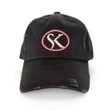 Black & Pink SK Logo Hat