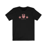 Pink Kettle-Barbell Short Sleeve Tee